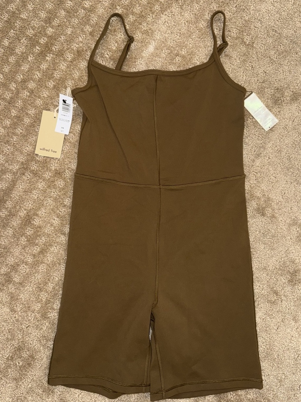 Wilfred Free Divinity 7" Romper Brown Medium